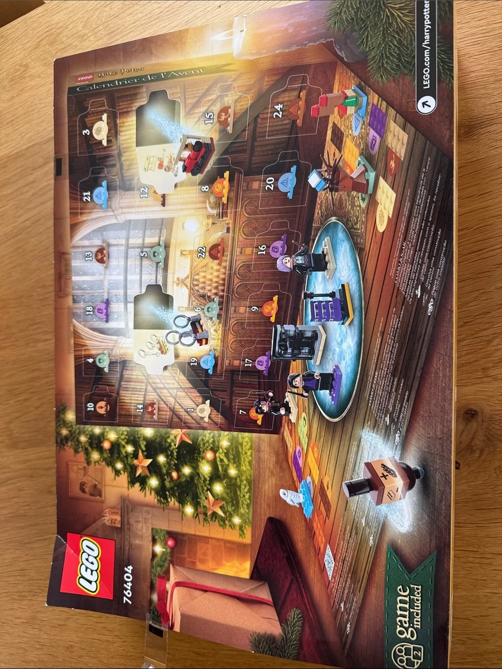Lego Harry Potter Advent Calendar - Brown, Green, Gold